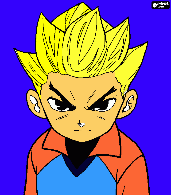 dessin jouer d´ inazuma eleven