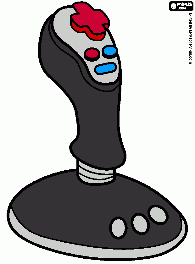 dessin joystick