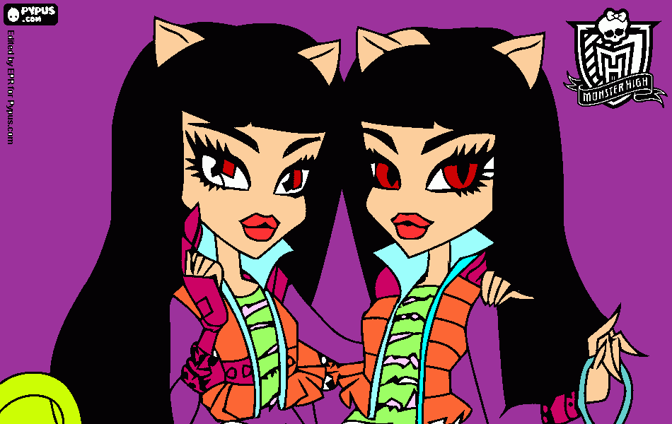 dessin jumelles