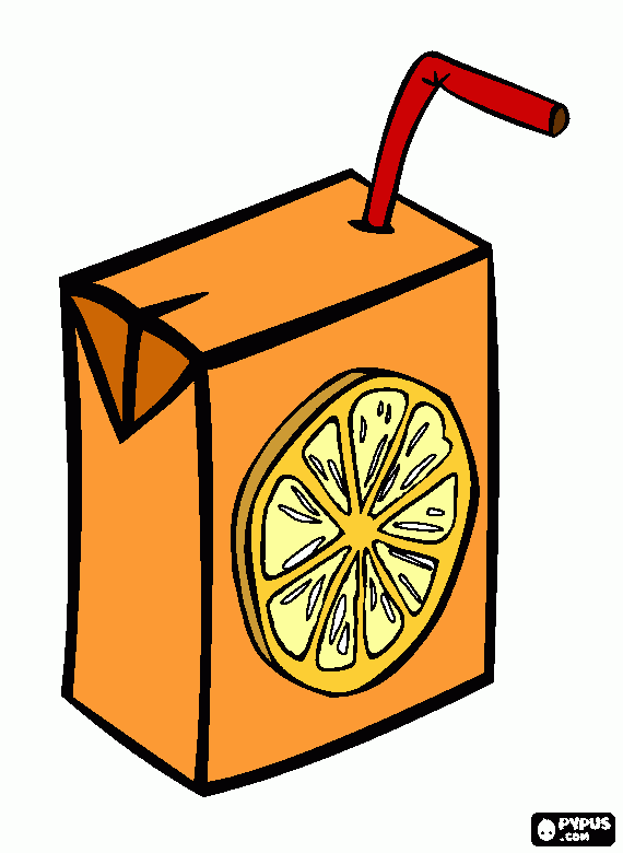 dessin Jus d'orange