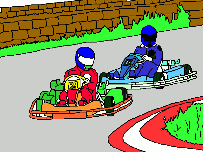 dessin kart