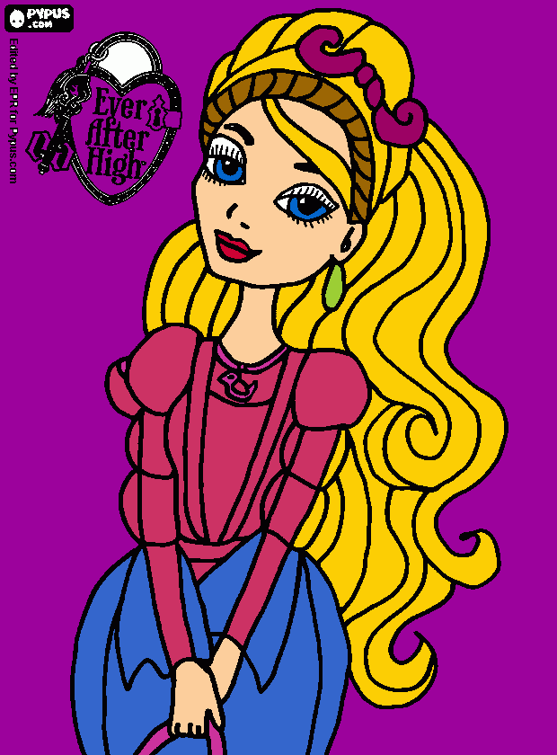 dessin la fille de cendrillon