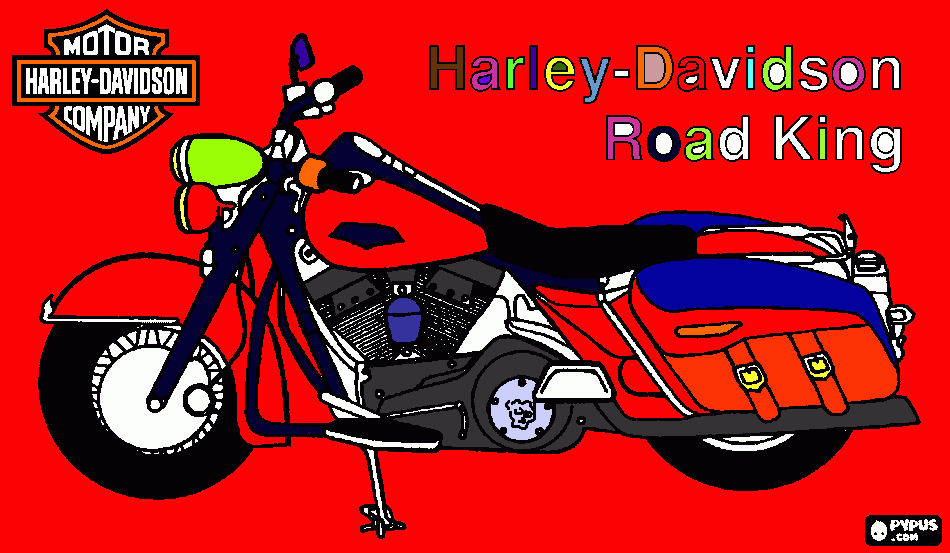 dessin La HARLEY DE WILL