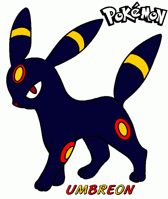 dessin le dessin d'umbreon 