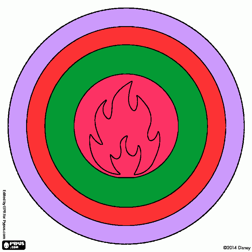 dessin le feu
