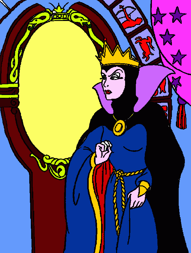dessin Le miroir