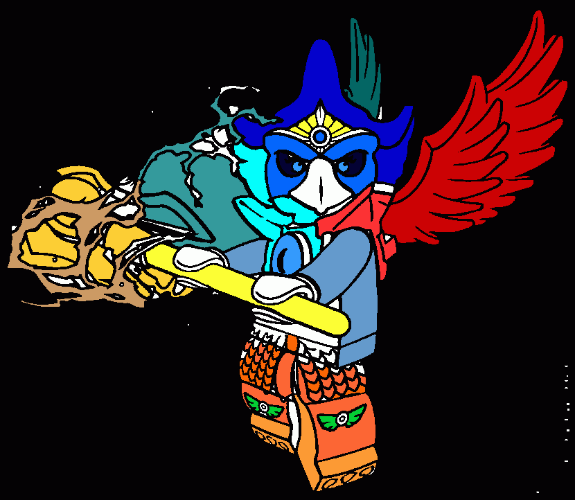 dessin lego chima