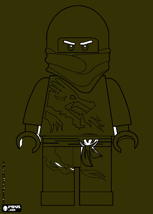 dessin LEGO NINJAGO