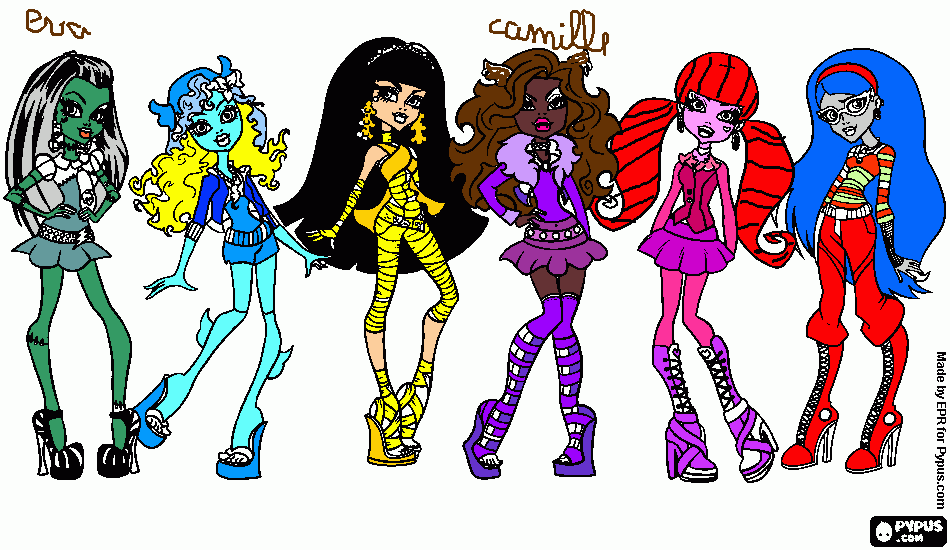 dessin les goules