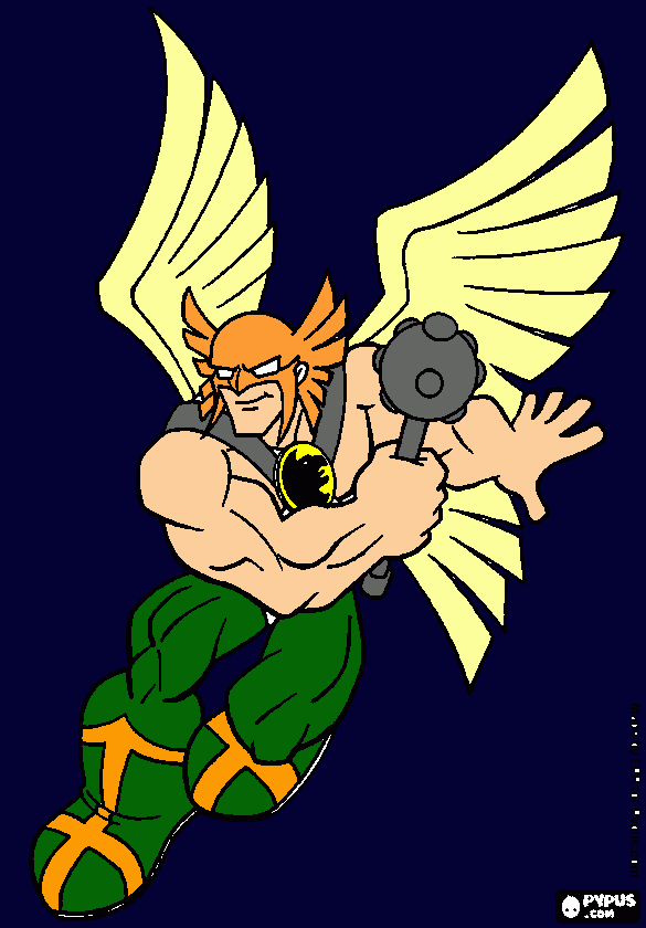 dessin l'homme aux ailes
