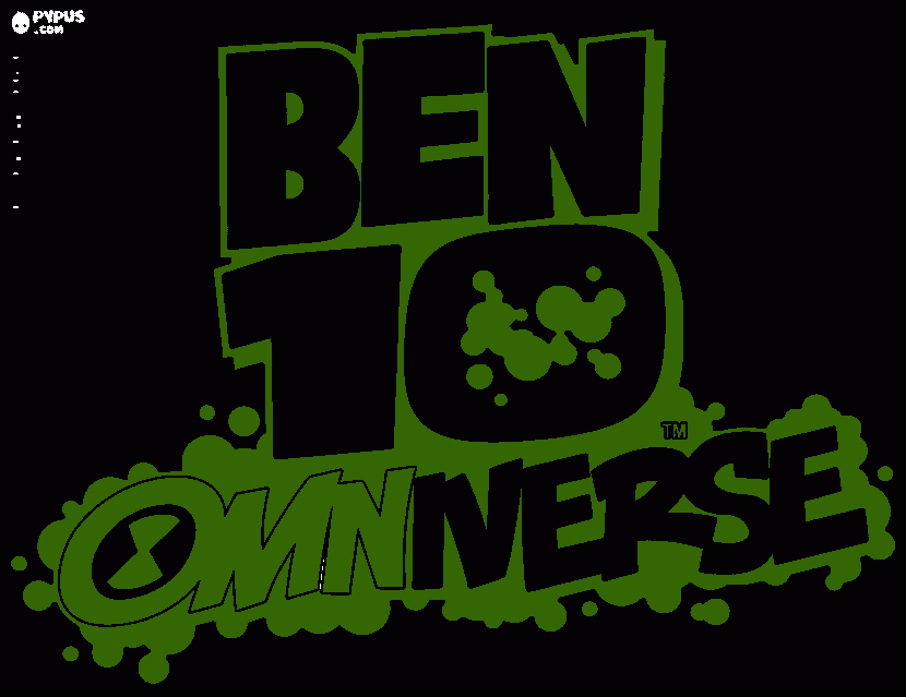 dessin logo ben 10 omniverse