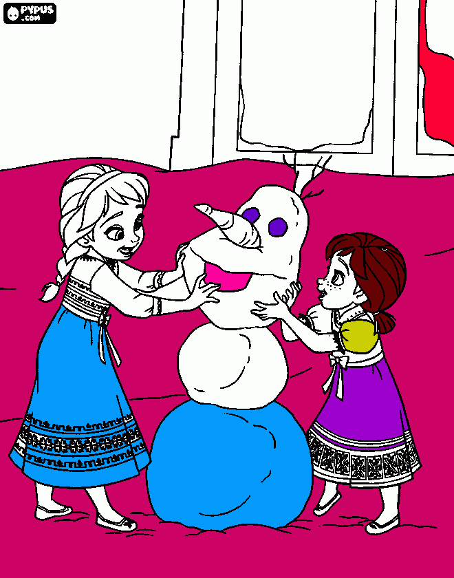 dessin Lola colorie