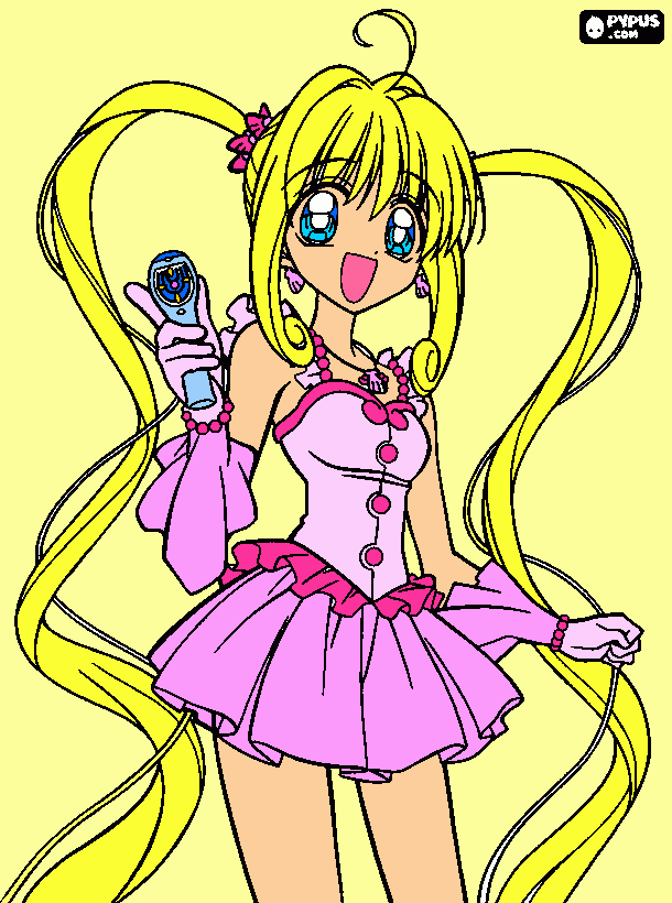 dessin Lucie Chanteuse