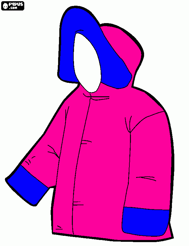 dessin manteau