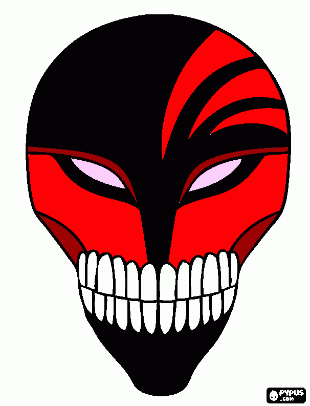 dessin masque bleach