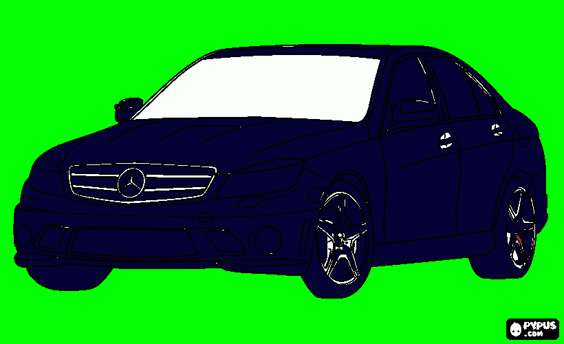 dessin mercedes