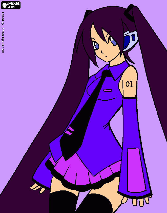 dessin Miku relooker