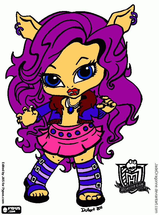 dessin monster hide
