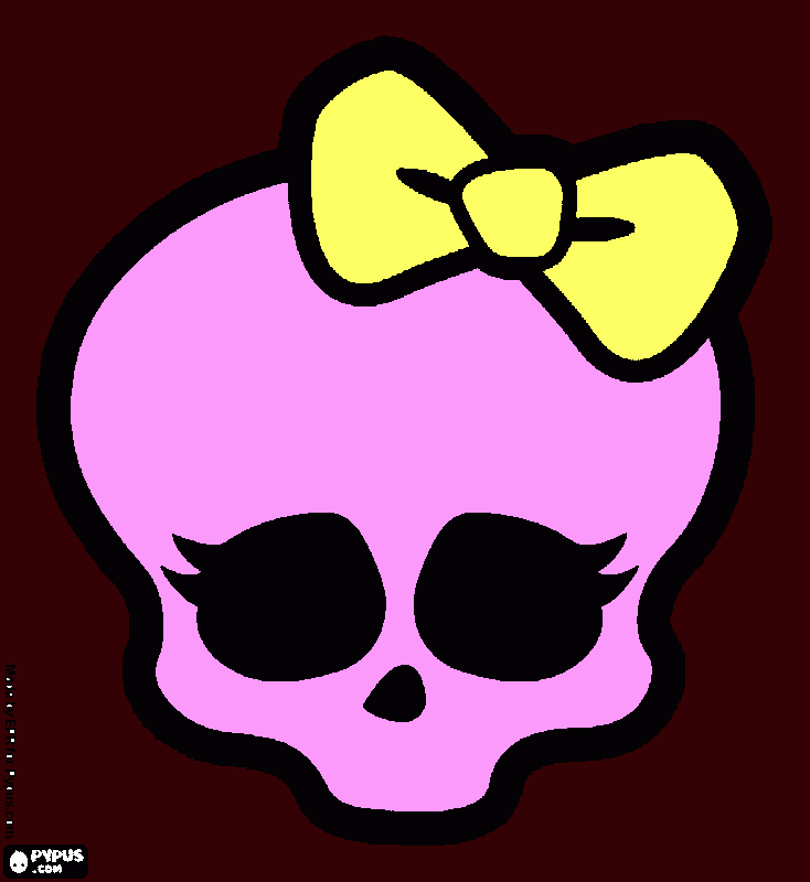 dessin monster  high  crane