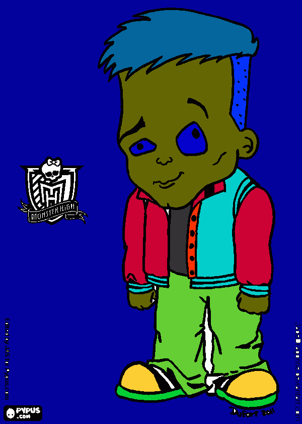 dessin MONSTER HIGH GROUTOUMOU