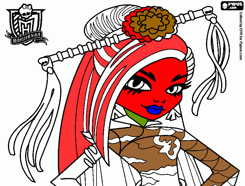 dessin monster  high