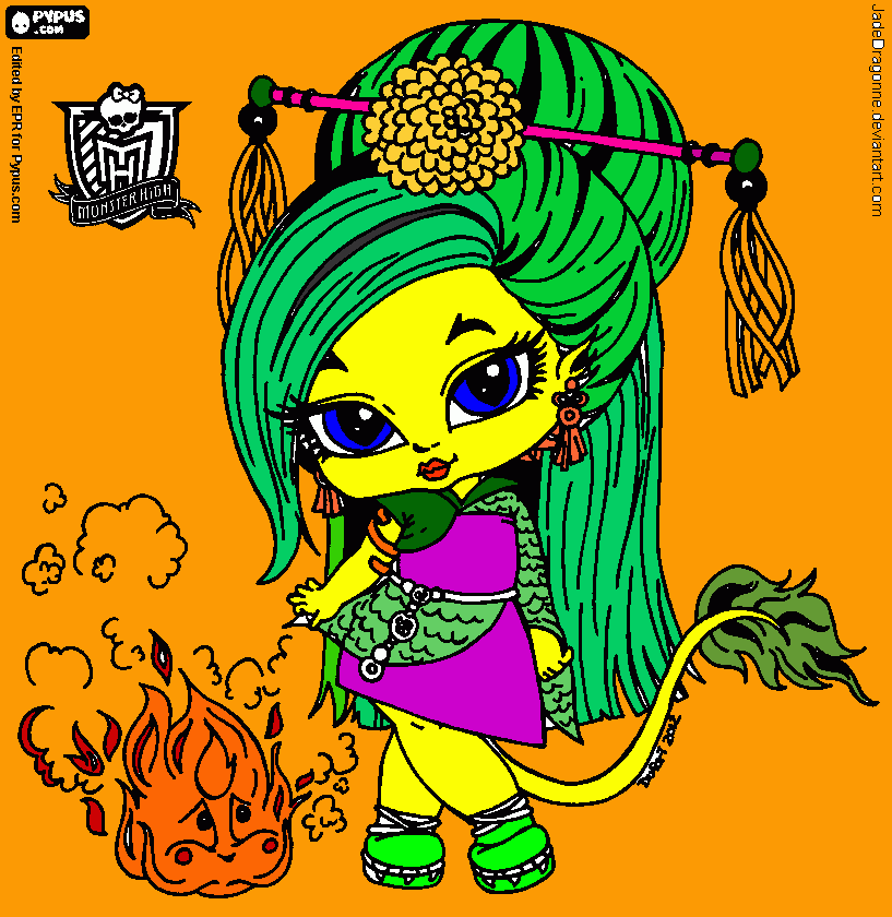 dessin monster hihg