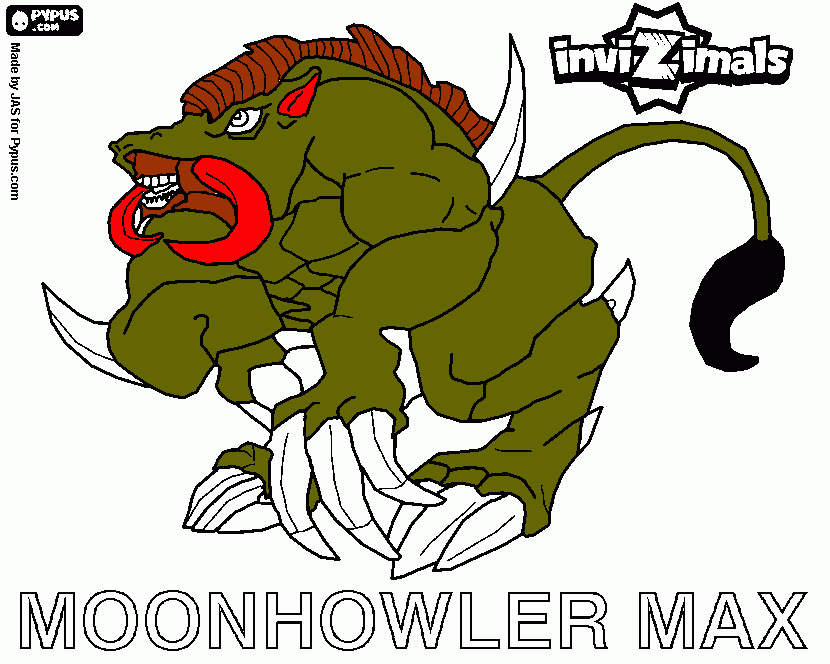 dessin moonhowler max