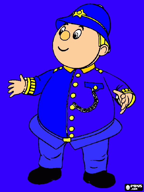 dessin mr gendarme Maxence