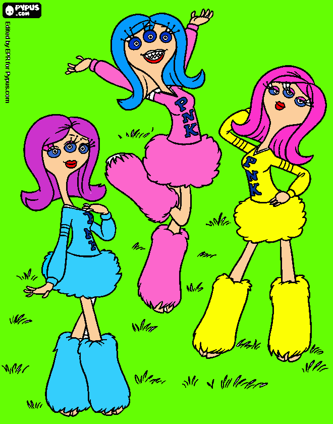 dessin nini lola lili