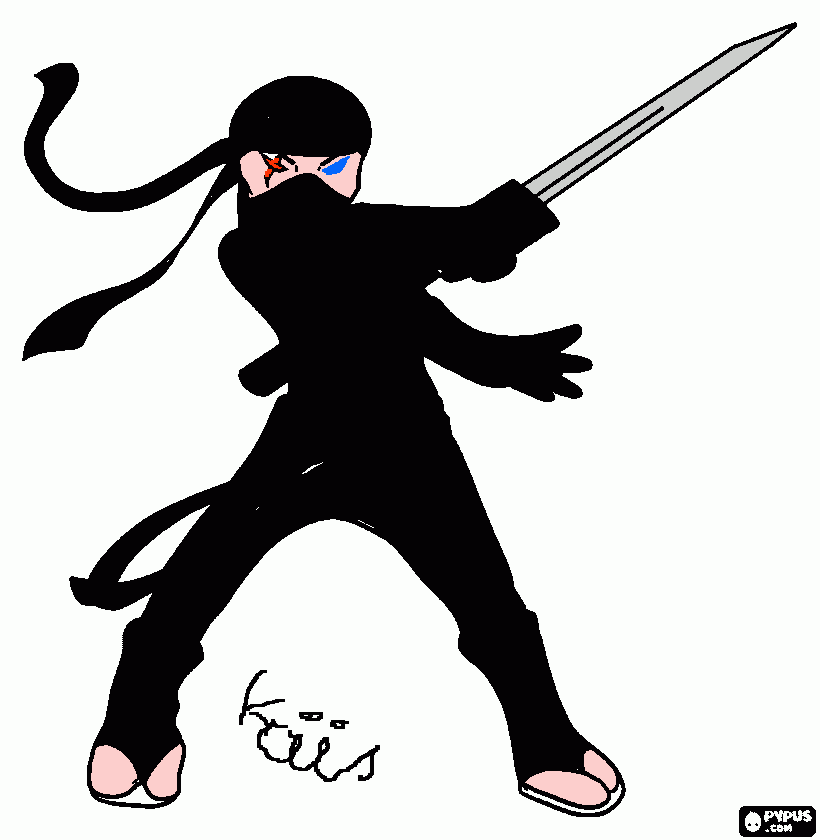 dessin Ninja Kaïs