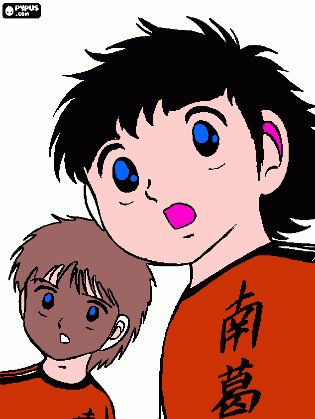dessin Olivier et tom