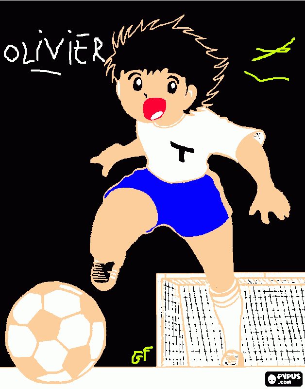 dessin Olivier football