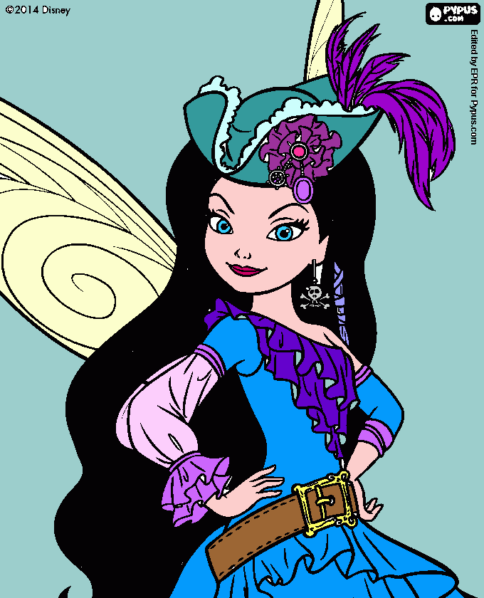 dessin ondine la copine de clochette