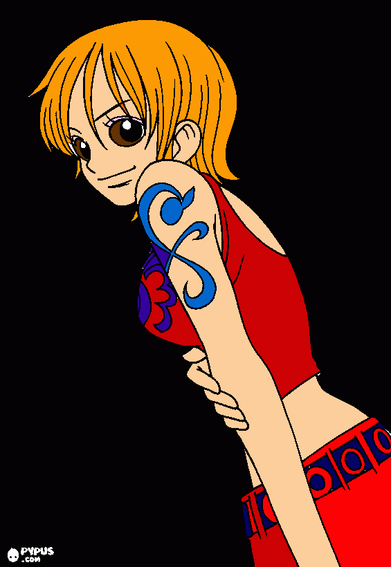 dessin one piece nami