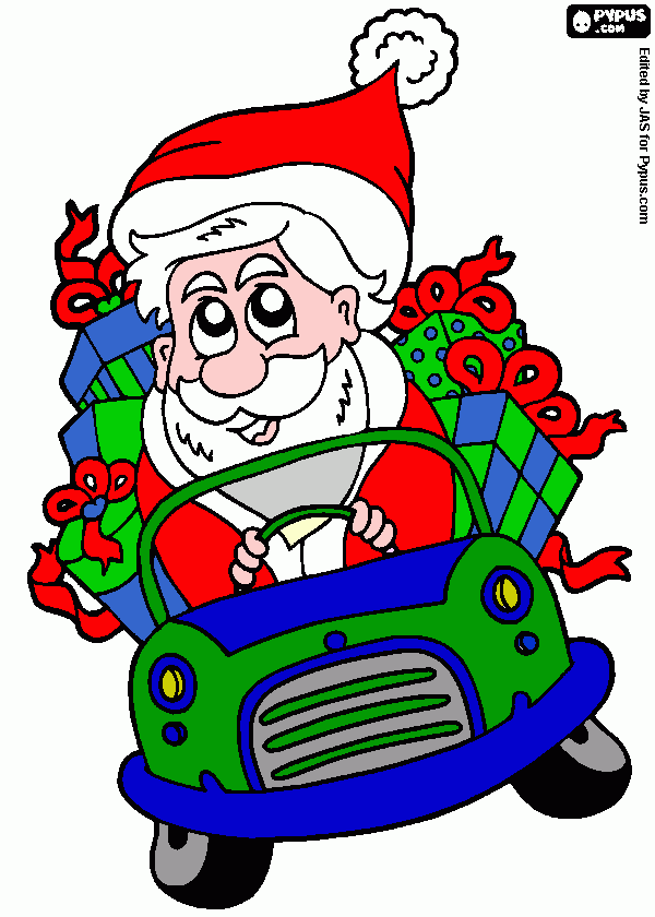 dessin papa noel securitest