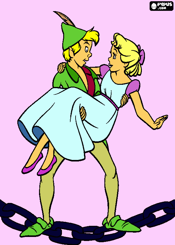 dessin peterpan