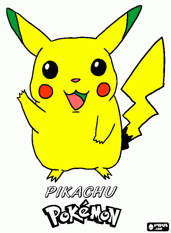 dessin pikatchu