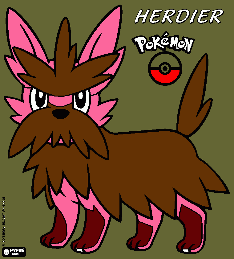 dessin ponchien pokemon
