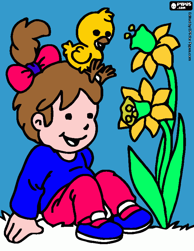 dessin primtemps