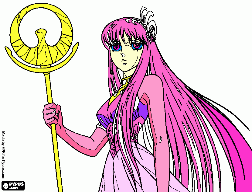 dessin Princesse Athena