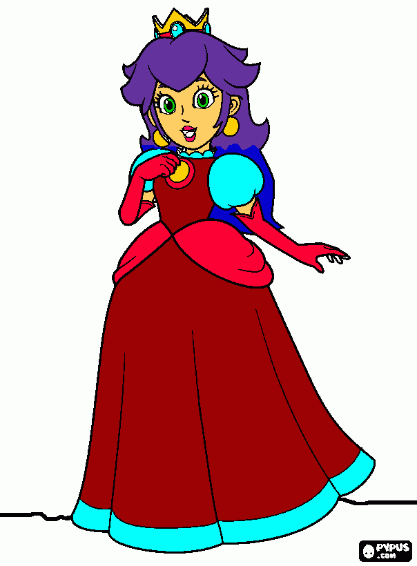 dessin princesse leila