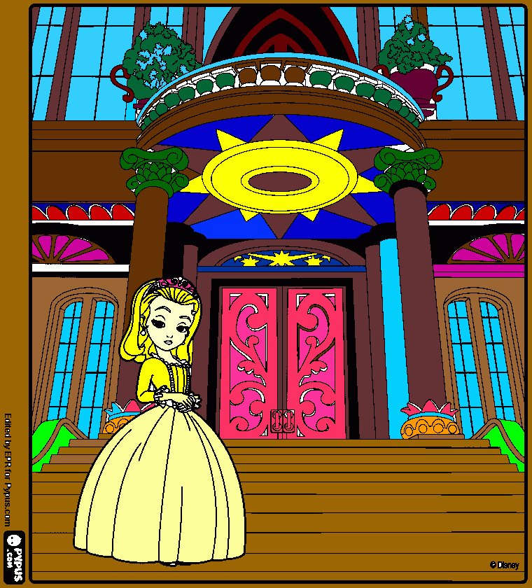 dessin prinsesse Nina