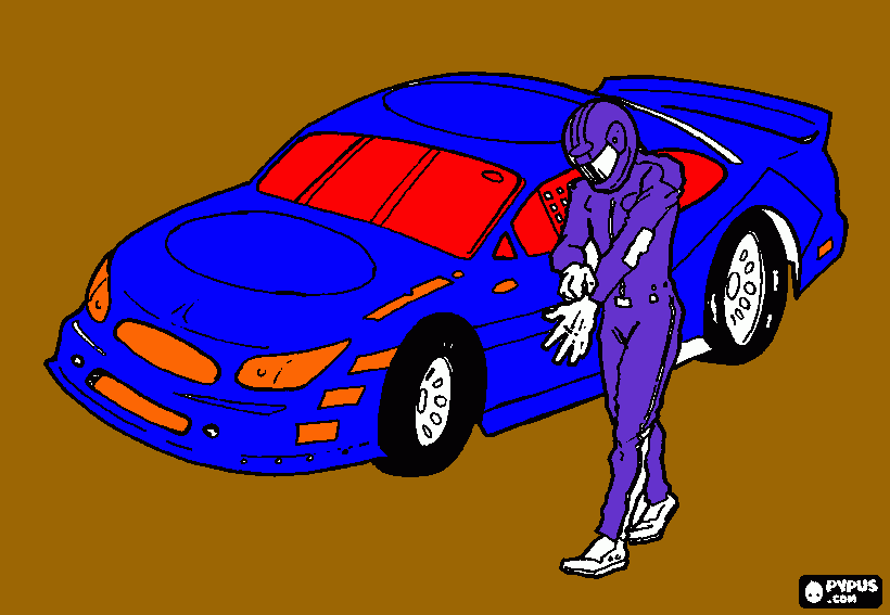 dessin rallye