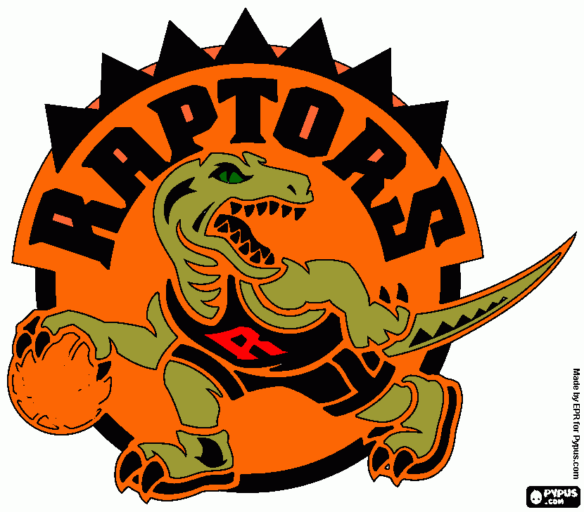 dessin raptors