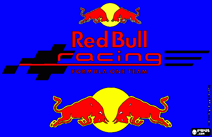 dessin red bull