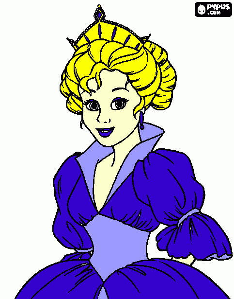 dessin Reine d'Or