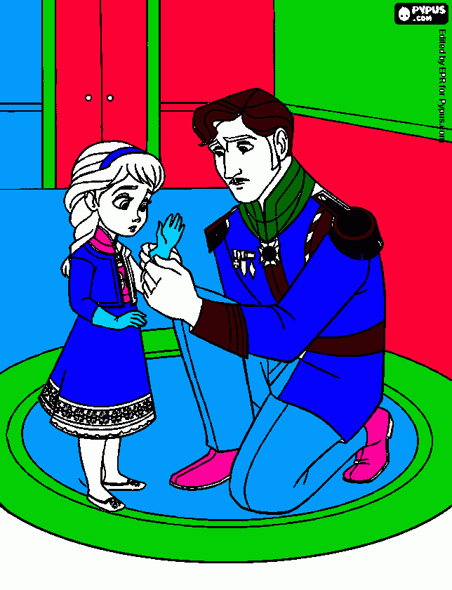 dessin reine neiges