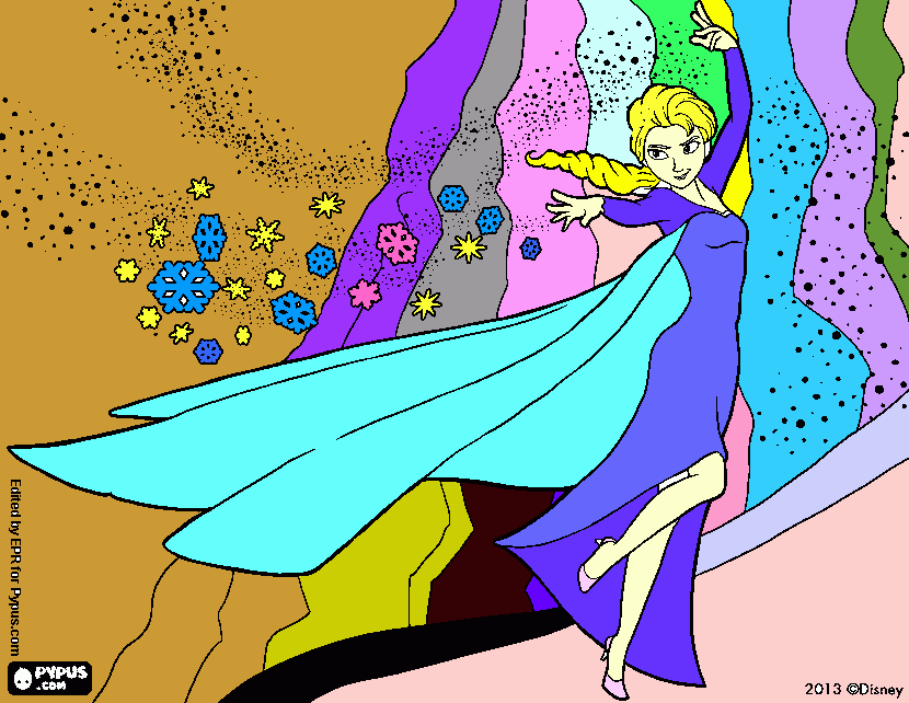 dessin reinnes des neiges