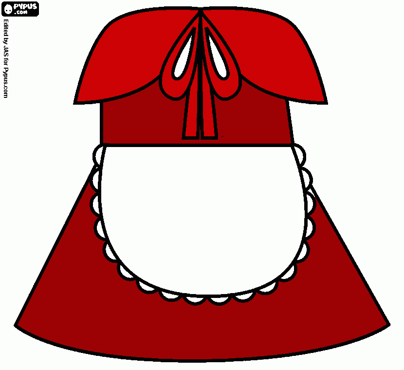 dessin robe chap