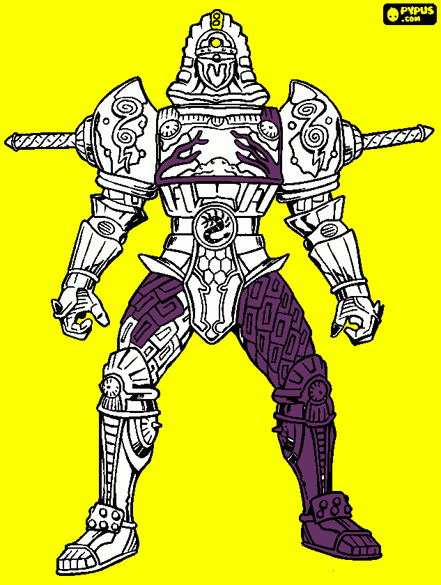 dessin robot power rangers